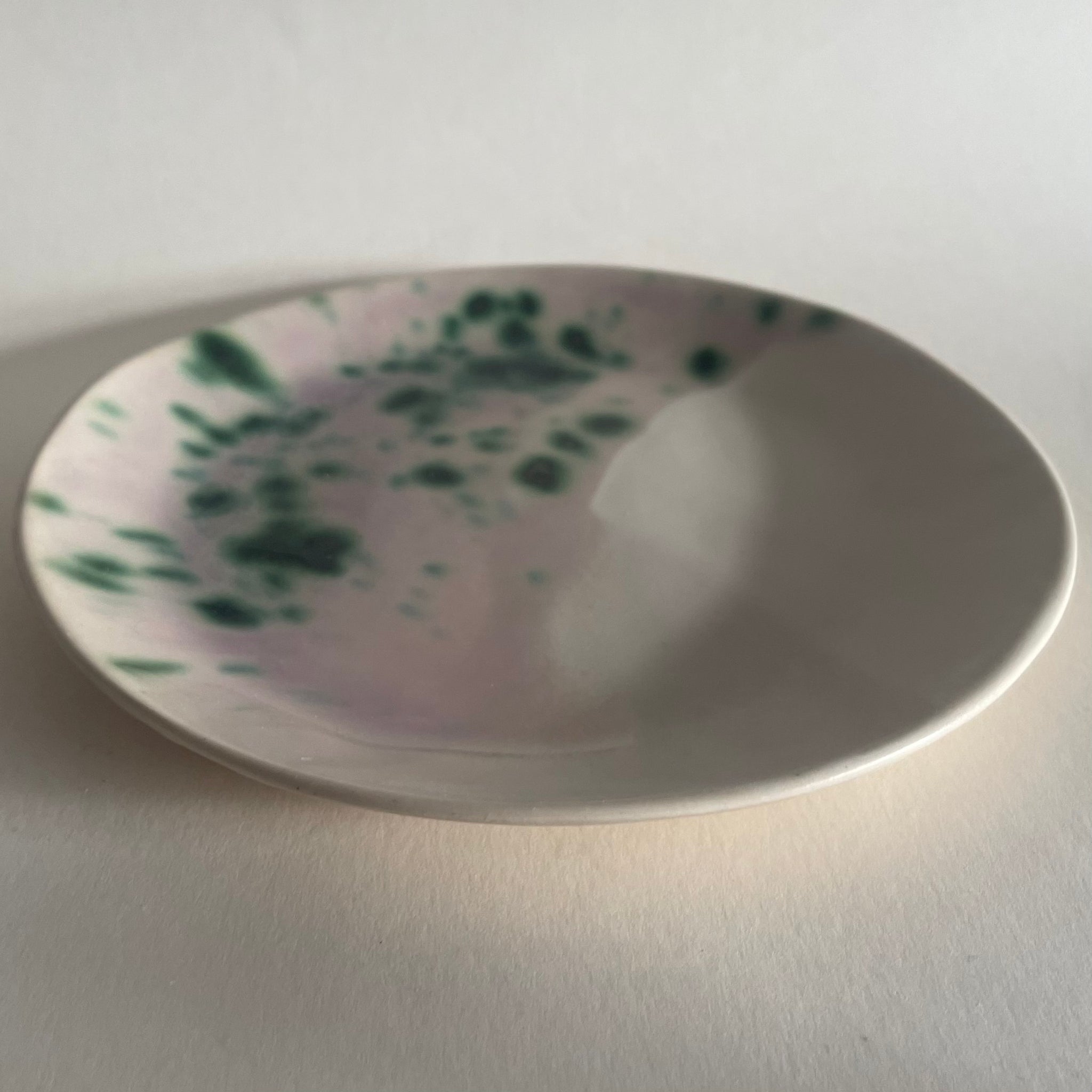 Green Crystal Side Plate