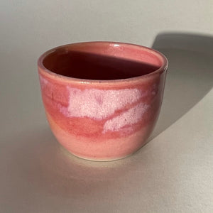 Small Pink Sunrise Cup
