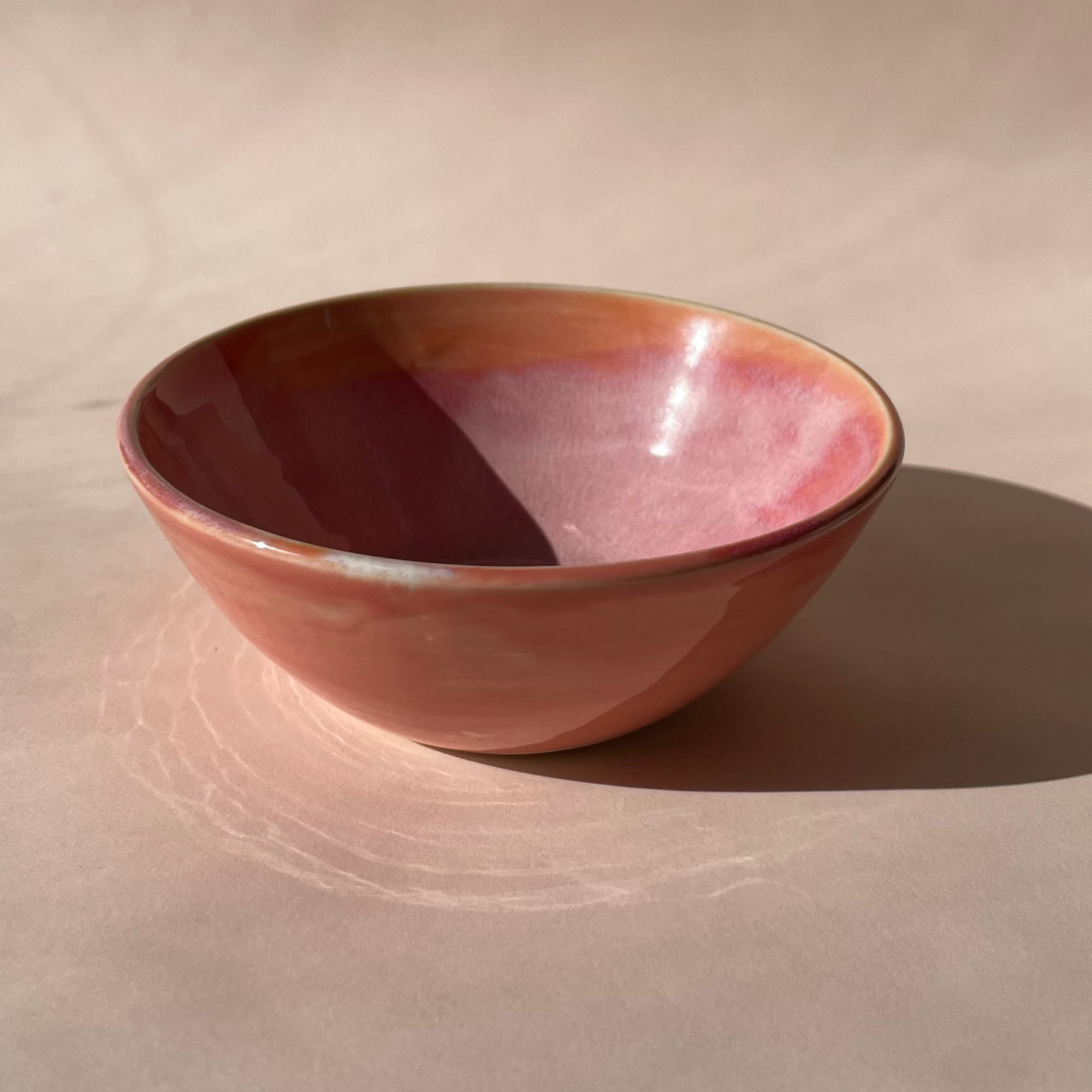 Neon Sunrise Small Bowl