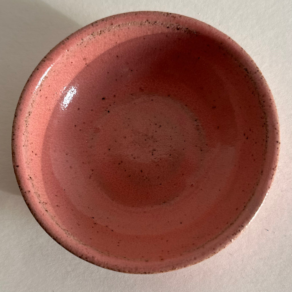 Small Pink Speckled Bowl