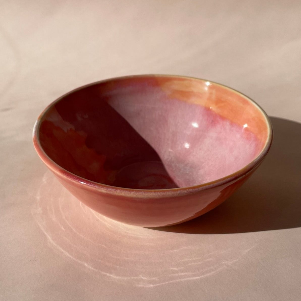 Neon Sunrise Small Bowl