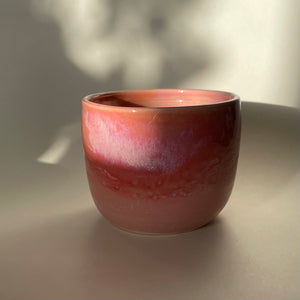 Neon Sunrise Latte Cup
