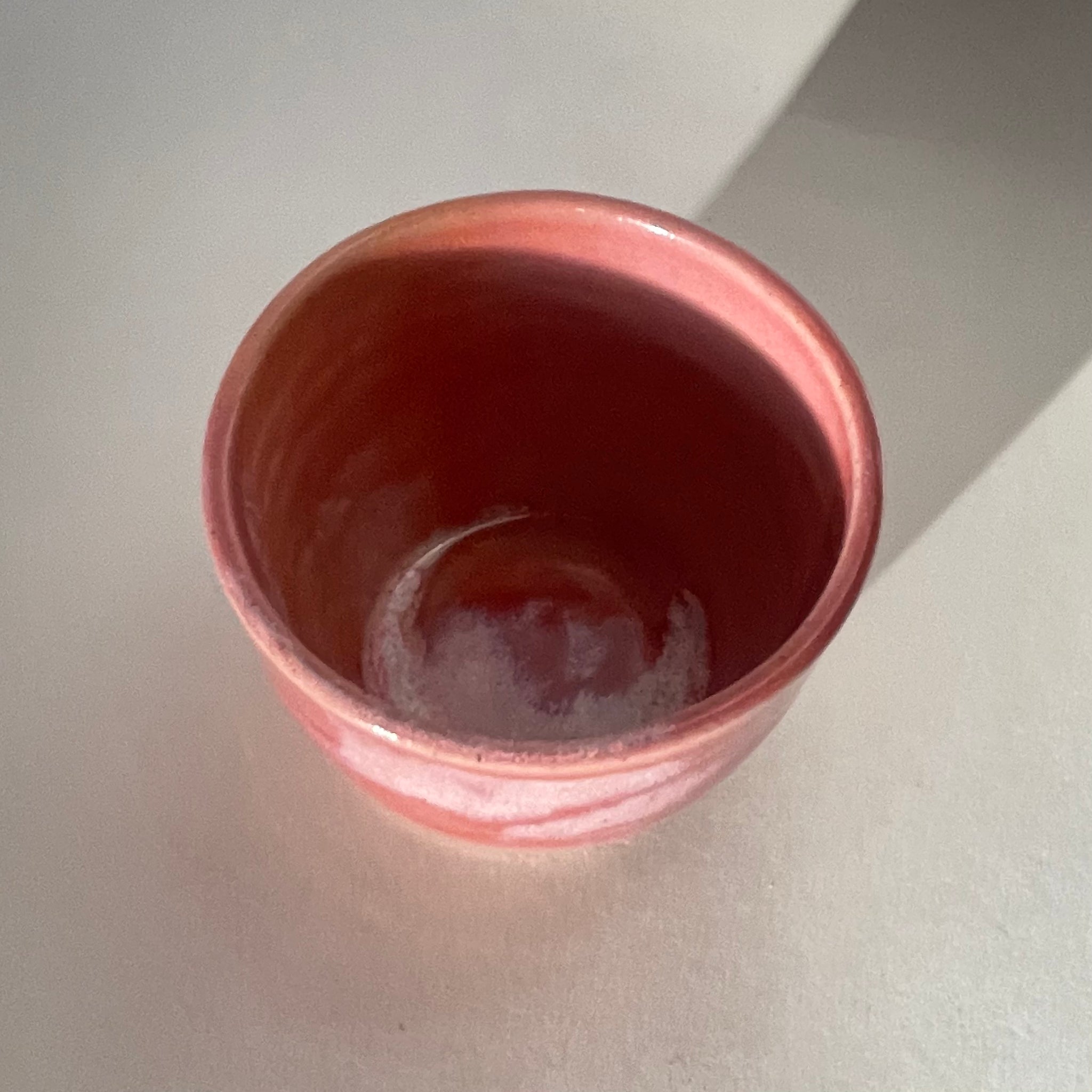 Small Pink Sunrise Cup
